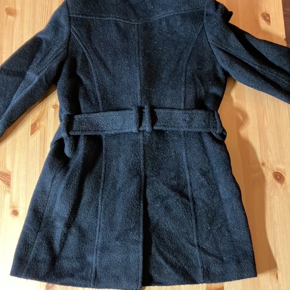 Burberry London Trench Coat Alpaca Rum Wool Black Series - Picture 7 of 7